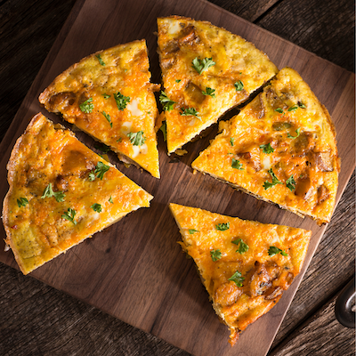 Smoky Cauliflower Frittata