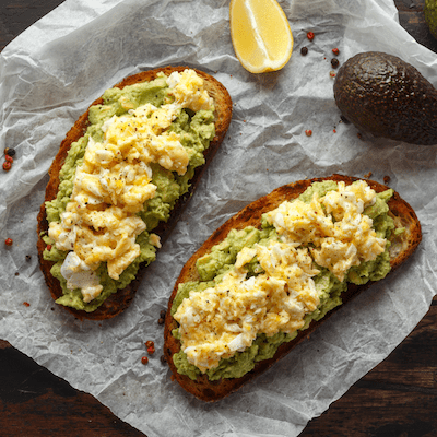 Avocado Toast with Lemon&nbsp;Oil